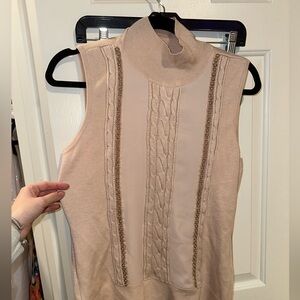 NEW Ann Taylor sleeveless sweater top